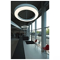 LED Pendelleuchte MEDO RING 90, 58W 3000K 3945lm 105�, dimmbar 1-10V, schwarz - Nachfolger verf�gbar (Art.-Nr. 1008595)