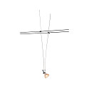 Seilleuchte ASMARA QR-C51 f�r TENSEO 12V Niedervolt-Seilsystem, GX5.3 max. 35W, Schwarz