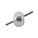 SLV Seilleuchte COMET QR-C51 f�r TENSEO 12V Niedervolt-Seilsystem, teilsatiniert, Chrom