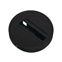 Deckenrosette f�r 1-Phasen-Adapter, Schwarz