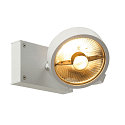 SLV Wand- und Deckenleuchte KALU CW SINGLE QPAR111, 1x GU10 max. 75W, kardanisch, wei�