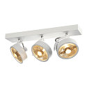 Wand- und Deckenleuchte KALU CW TRIPLE QPAR111, 3x GU10 max. 75W, kardanisch, wei�