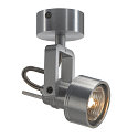 Deckenstrahler INDA SPOT GU10 Wandstrahler, alu geb�rstet