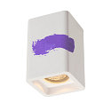 SLV Ceiling luminaire PLASTRA CL-1 Plaster GU10 35W