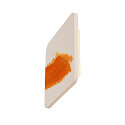 SLV Plaster Wall luminaire PLASTRA SQUARE, square, white plaster, 48 LED, 3000K