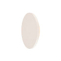 SLV PLASTRA, Wandleuchte, LED, 3000K, rund, wei�er Gips
