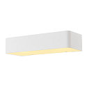 Wandleuchte WL 149 R7s rechteckig, mattwei�, 78mm, max. 60W