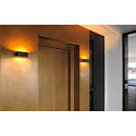 SLV Wandleuchte OSSA 180, Up/Down, oval, R7s 78mm / QT-DE12 max.100W, Schwarz