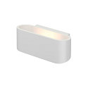 SLV Wandleuchte OSSA 180, R7s 78mm, QT-DE12 max.100W, Oval, Up/Down, Wei�