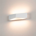 SLV LED Wandleuchte CARISO WL-4 LED, 2x 9W LED, 2700K, wei�