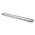 LED Wandleuchte SEDO 21, Up/Down, 89.5cm, 230V / sek. 700mA, SMD 22W 3000K 2500lm, Glas satiniert, Alu geb�rstet