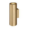 Wall luminaire ENOLA B UP/DOWN, H 22cm, 2x GU10 QPAR51, aluminium, brass