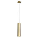 Pendelleuchte ENOLA B PD-1, GU10 QPAR51, IP20, � 6,7cm / H 30cm, Aluminium, messing