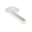 SLV LED Einbaustrahler KARPO LED Wand-/Deckenstrahler, Rosette flach, 7,5W LED, 3000K, wei�