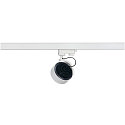 SLV LED 3-Phasen-Strahler KALU TRACK LED PHASE, 13W 3000K 970lm 95�, dimmbar, kardanisch, wei�, CRi>90