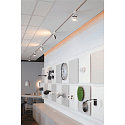 SLV LED 3-Phasen-Strahler KALU TRACK LED PHASE, 13W 3000K 970lm 95�, dimmbar, kardanisch, wei�, CRi>90