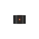 SLV FENDA Textile shade, Round, �30cm, black/copper