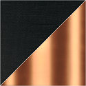 SLV FENDA Textile shade, Round, �30cm, black/copper