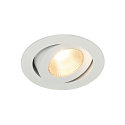 LED Einbauleuchte CONTONE ROUND Downlight, schwenkbar, wei�