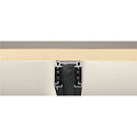 SLV 3-Phasen HV-Aufbau-Stromschiene S-TRACK ON/OFF, IP20, 230V AC, schaltbar, 100cm, schwarz