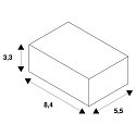 SLV Zubeh�r f�r 3-Phasen-Aufbauschiene S-TRACK - Leuchtenadapter, Schwarz