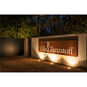 SLV LED Outdoor Bodeneinbauleuchte ROCCI, IP67 IK08, 8.6W 3000K 580lm 120�, schaltbar, starr, Edelstahl 316, Blende rund