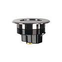 SLV Outdoor LED Bodeneinbaustrahler DASAR� FLAT 80, IP67 IK08, 230V, 7W 3000K 520lm 125�, Edelstahl geb�rstet, begehbar