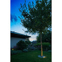 SLV Outdoor LED Bodeneinbaustrahler DASAR� FLAT 80, IP67 IK08, 230V, 7W 3000K 520lm 125�, Edelstahl geb�rstet, begehbar