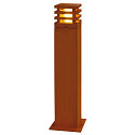 Outdoor Stehleuchte RUSTY� SQUARE 70, IP55, E27 TC-DSE max. 11W, FeCSi-Stahl gerostet, 70cm