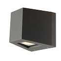 SLV LED Au�enleuchte OUT BEAM LED Wandleuchte, zweistrahlig, 3000K, IP44, anthrazit