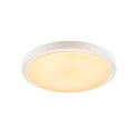 Outdoor LED Wand-/Deckenleuchte AINOS ROUND, IP44, � 30cm, 21W 3000K 1430lm, Wei� / Opal
