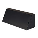 SLV Wandleuchte PEMA� TC-(D,H,T,Q)SE, IP65, Trapez, E27 max. 15W, durchverdrahtet, schwarz