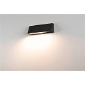 SLV Wandleuchte PEMA� TC-(D,H,T,Q)SE, IP65, Trapez, E27 max. 15W, durchverdrahtet, schwarz