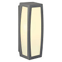 SLV Outdoor Wand-/Deckenleuchte MERIDIAN BOX, E27, IP54, anthrazit