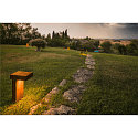 SLV Outdoor Stehleuchte RUSTY� PATHLIGHT, IP44, H�he 40cm, GX53 TCR-TSE max. 9W, FeCSi-Stahl gerostet