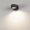 SLV Au�enwandleuchte SITRA WALL, IP44, GX53 TCR-TSE max. 9W, starr, anthrazit