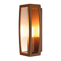 Au�enleuchte MERIDIAN BOX 2 Wandleuchte, E27, IP54, rostfarben