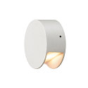 Outdoor LED Wandleuchte PEMA WL ROUND, IP55 IK03, � 9cm, 3.8W PowerLED 3000K 190lm, schaltbar, wei�