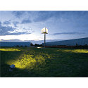 SLV LED Au�enleuchte FLAC BEAM LED Strahler, 1x27W, 60�, 3000K, steingrau