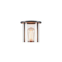 SLV Wege- und Outdoor Standleuchte PHOTONIA, IP55 IK03, E27, Anthrazit / Glas klar
