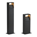 SLV Outdoor LED Sockelleuchte LOGS 40, IP65, indirekt, 39.5cm, 9.5W 3000K 570lm, anthrazit