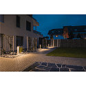 SLV Outdoor Stehleuchte QUADRASYL 75, IP44, 75cm, GX53 TCR-TSE max. 11W, Aluminium, silbergrau