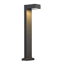 SLV Floor lamp QUADRASYL SL 75, square, GX53, max. 11W