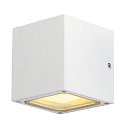 Au�enwandleuchte SITRA CUBE UP/DOWN, IP44 IK02, 2x GX53 TCR-TSE max. 9W, wei�