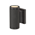 Au�enwandleuchte MYRA UP/DOWN, IP55 IK02, 2x GU10 max. 35W, Anthrazit
