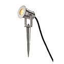 SLV Outdoor LED Aufbau-Strahler DASAR PROJECTOR�,  Hochvolt-Modell, IP67 IK04, 230V AC, 4.6W 3000K 300lm 40�, Edelstahl 316