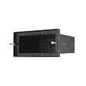 SLV Outdoor LED Wand-Einbauleuchte BRICK, IP65 IK02, 21x9.1cm, 230V, Edelstahl 316/ Glas, symmetrisch seitlich, 10W 3000K 950lm 40�