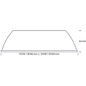 SLV Reflektor f�r LED Hallenstrahler ECOTECH HIGHBAY, 200W, Aluminium, schwarz matt