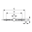 Philips Metallhalogendampflampe MASTER MHN-SA XW HO UNP/1, 2100W, 5600K, 400V
