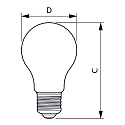 Philips LED Lampe CorePro LEDbulb, A60, E27, 8,5W, 2700K, klar